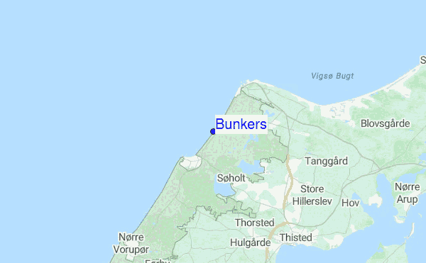 Bunkers Surf Forecast and Surf Reports (Jylland, Denmark)