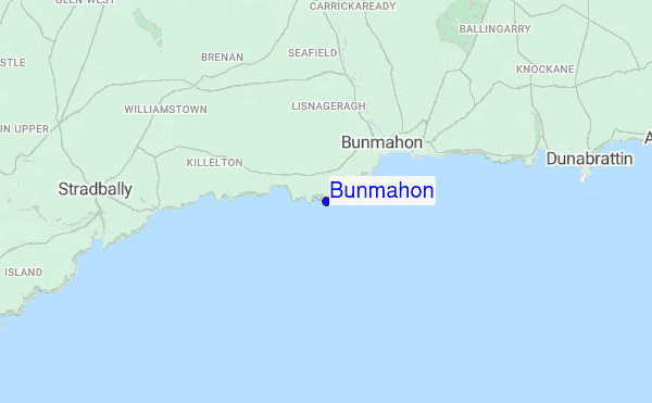 Bunmahon location map