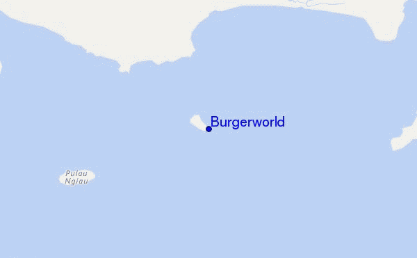 Burgerworld location map
