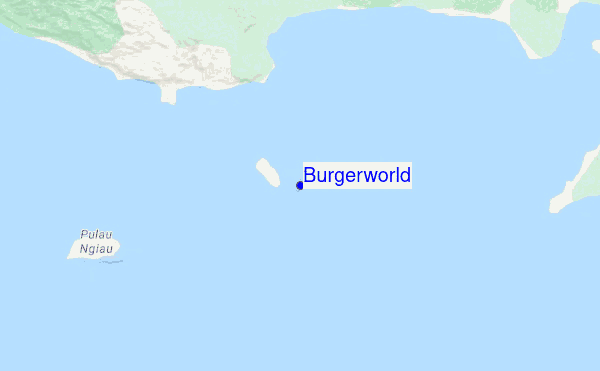 Burgerworld location map