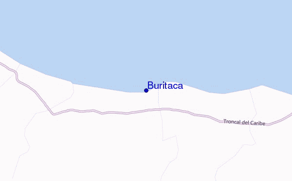 Buritaca location map