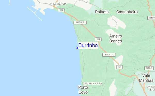 Burrinho location map