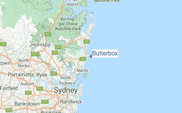 Butterbox Location Map