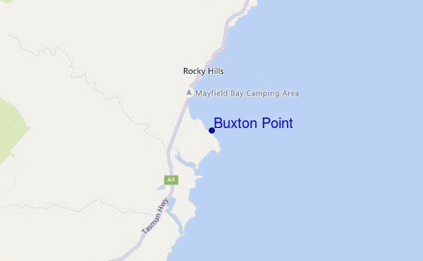 Buxton Point location map