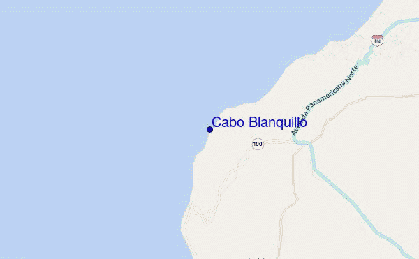 Cabo Blanquillo location map