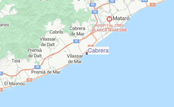 Cabrera location map