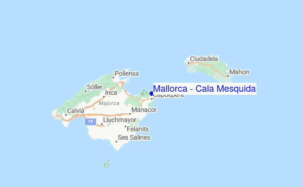 Mallorca - Cala Mesquida Surf Forecast and Surf Reports (Balearic