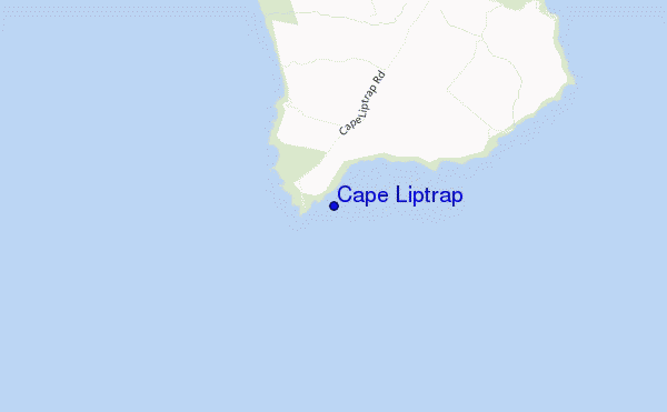 Cape Liptrap location map