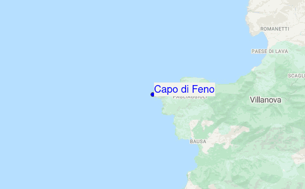 Capo di Feno Surf Forecast and Surf Report