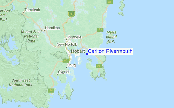 carlton rivermouth surf forecast and surf reports tas ri tide chart