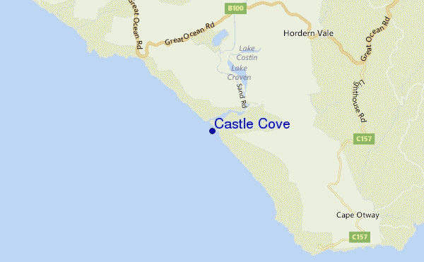 Castle Cove location map