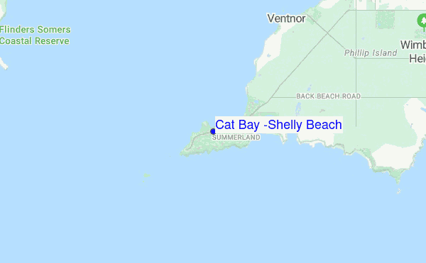 Cat Bay Phillip Island Map Cat Bay (Shelly Beach) Surf Forecast and Surf Report Cat Bay Phillip Island Map Cat Bay (Shelly Beach) Surf Forecast and Surf Report