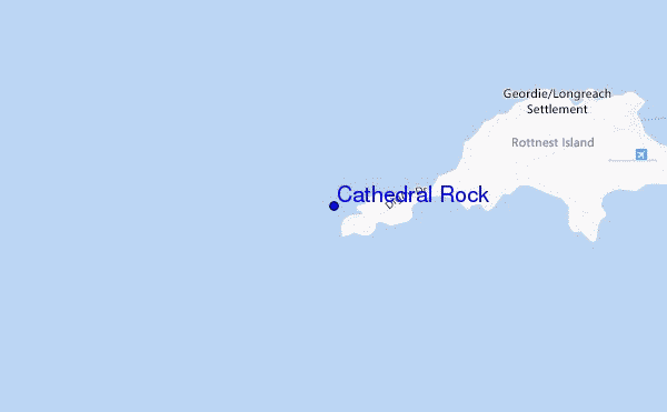 Cathedral Rock location map