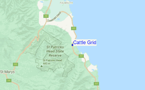 Cattle Grid location map