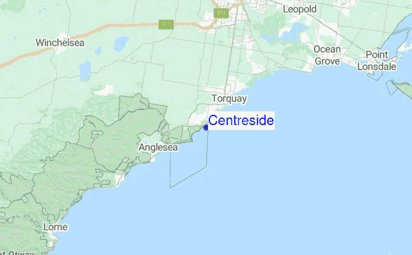 Centreside Location Map