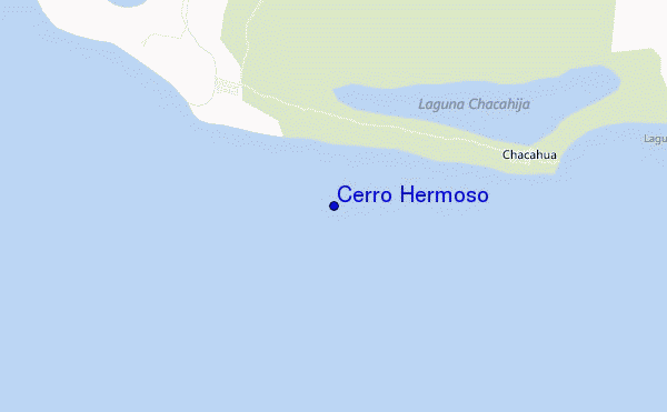 Cerro Hermoso location map