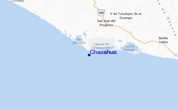 Chacahua Location Map