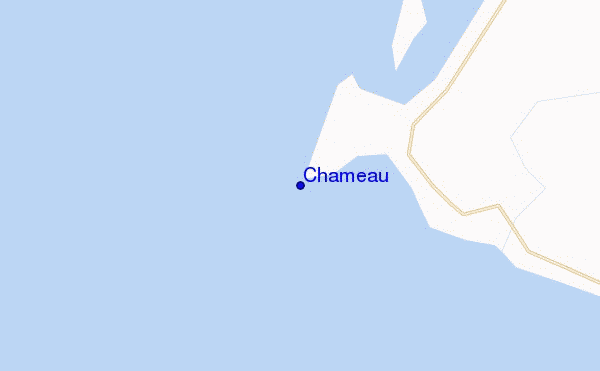 Chameau location map