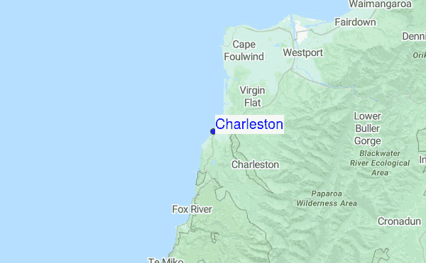 Charleston Location Map