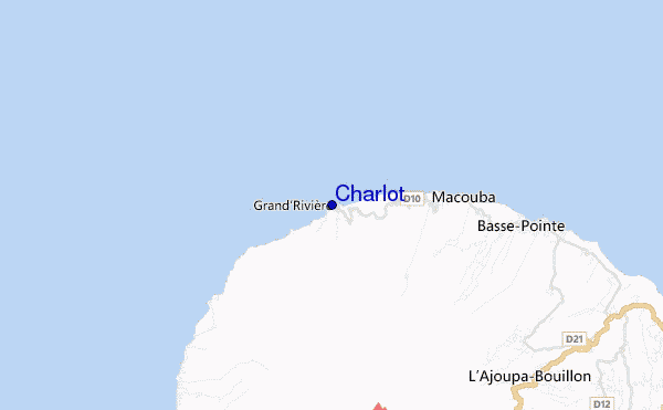 Charlot location map