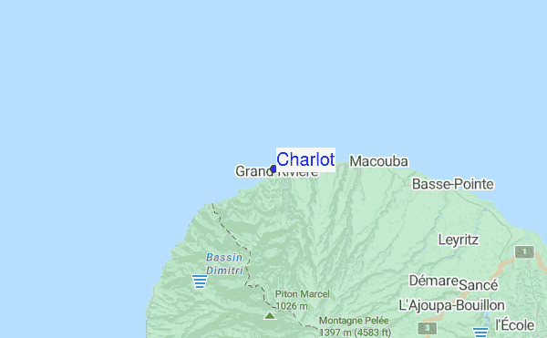 Charlot location map