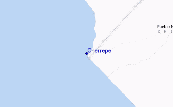 Cherrepe location map