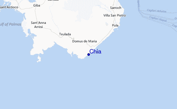 Chia Location Map