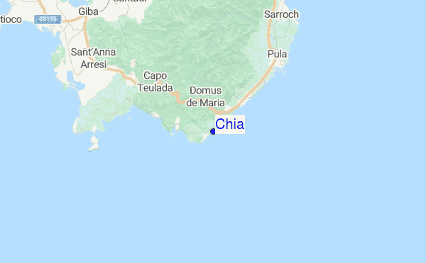Chia Location Map