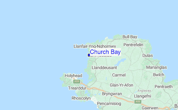 Church Bay Anglesey Map Church Bay Surf Forecast And Surf Reports (Wales - Anglesy, Uk)