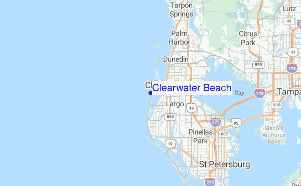 Clearwater Beach Red Tide Chart