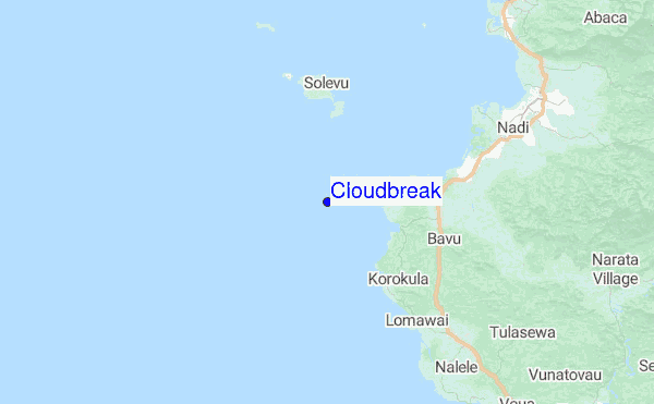 Cloudbreak Location Map