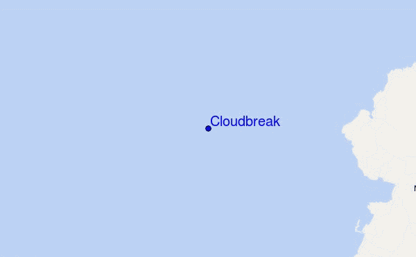 Cloudbreak location map