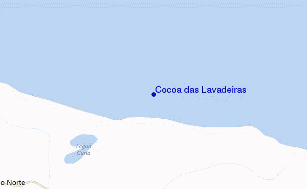Cocoa das Lavadeiras location map