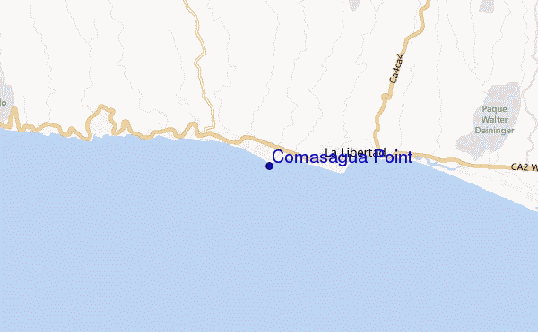 Comasagua Point location map