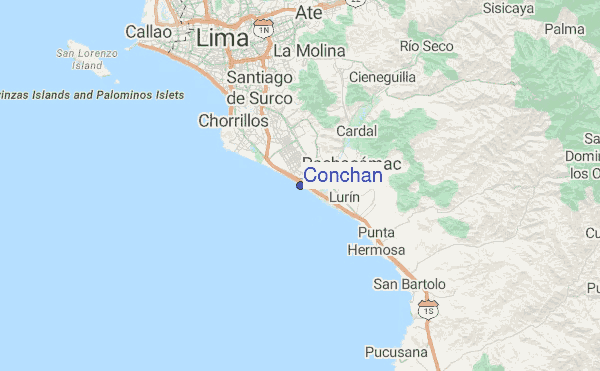 Conchan Location Map