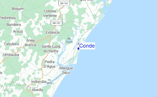 Conde Location Map