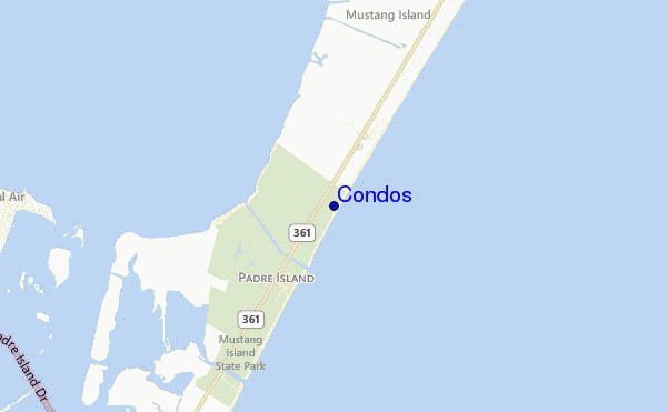 Condos location map