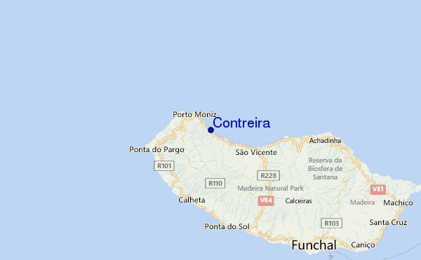 Contreira Location Map