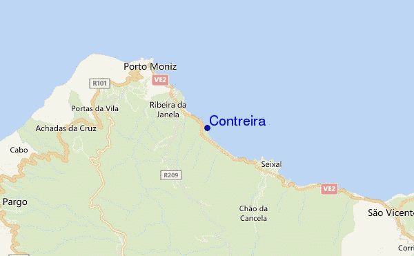 Contreira location map