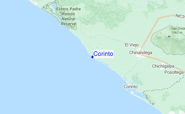 Corinto Location Map