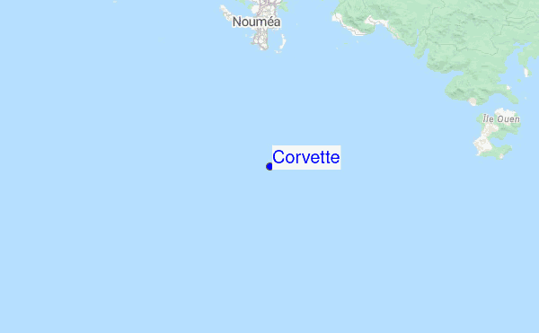 Corvette Location Map