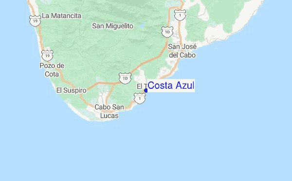 Costa Azul Mexico Map Costa Azul Surf Forecast And Surf Reports (Baja Sur, Mexico)