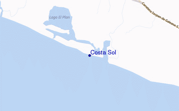 Costa Sol location map