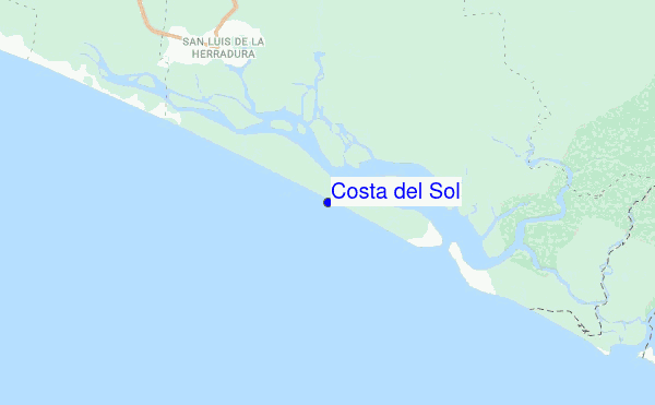 Costa del Sol location map