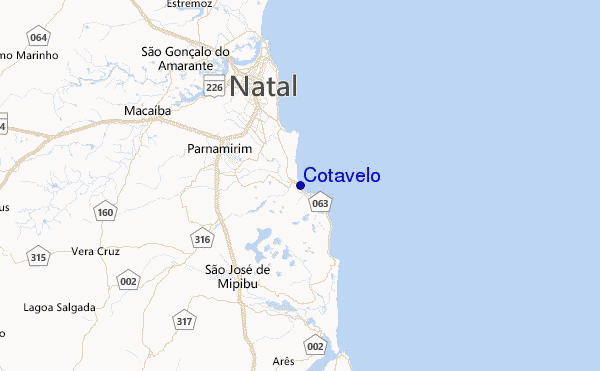 Cotavelo Location Map