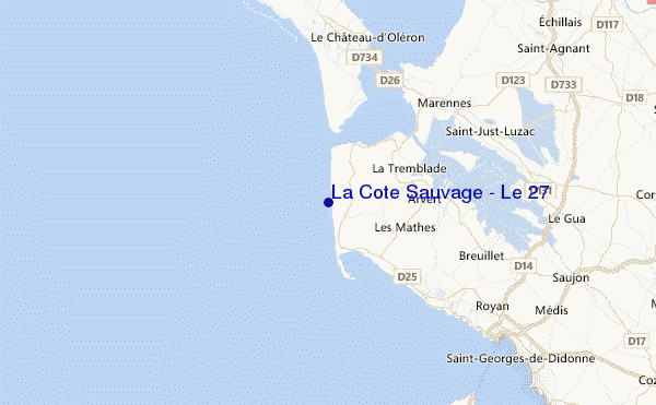 La Cote Sauvage - Le 27 Surf Forecast and Surf Reports (Charente ...