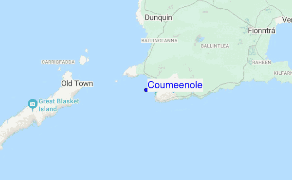 Coumeenole location map