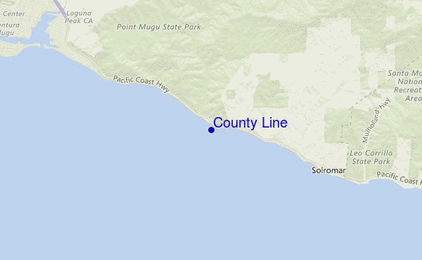 County Line location map