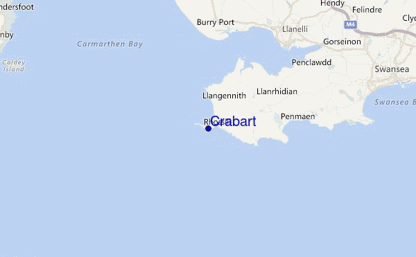 Crabart Location Map