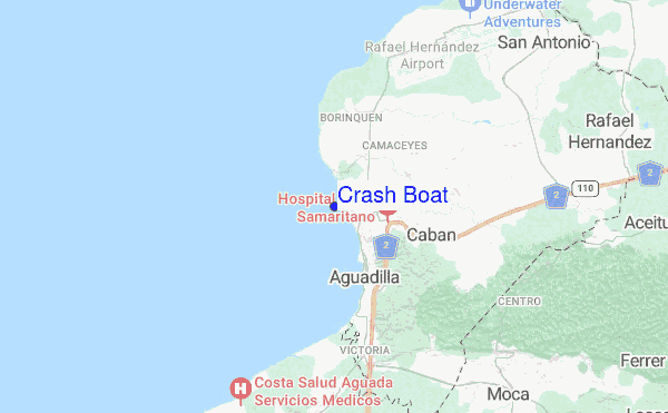 Crash Boat location map